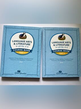 The Good And Beautiful Language Arts & Literature Level 5 4th Edition Part 1&2